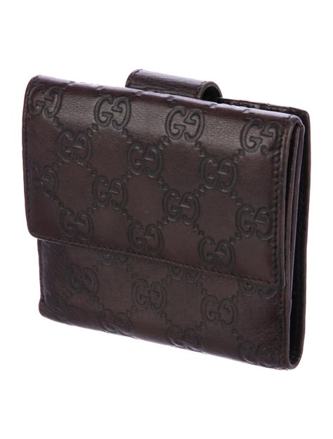 gucci wimens wallet|Gucci guccissima wallet.